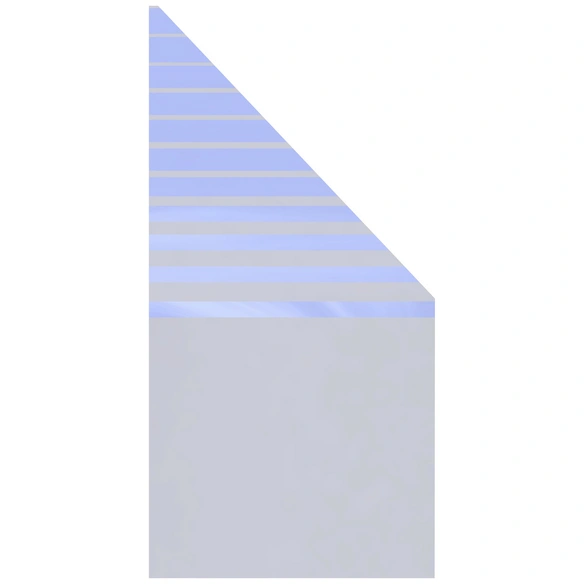 Abschlusselement »System GLAS BETA«, Glas, HxL: 180 x 90 cm cm
