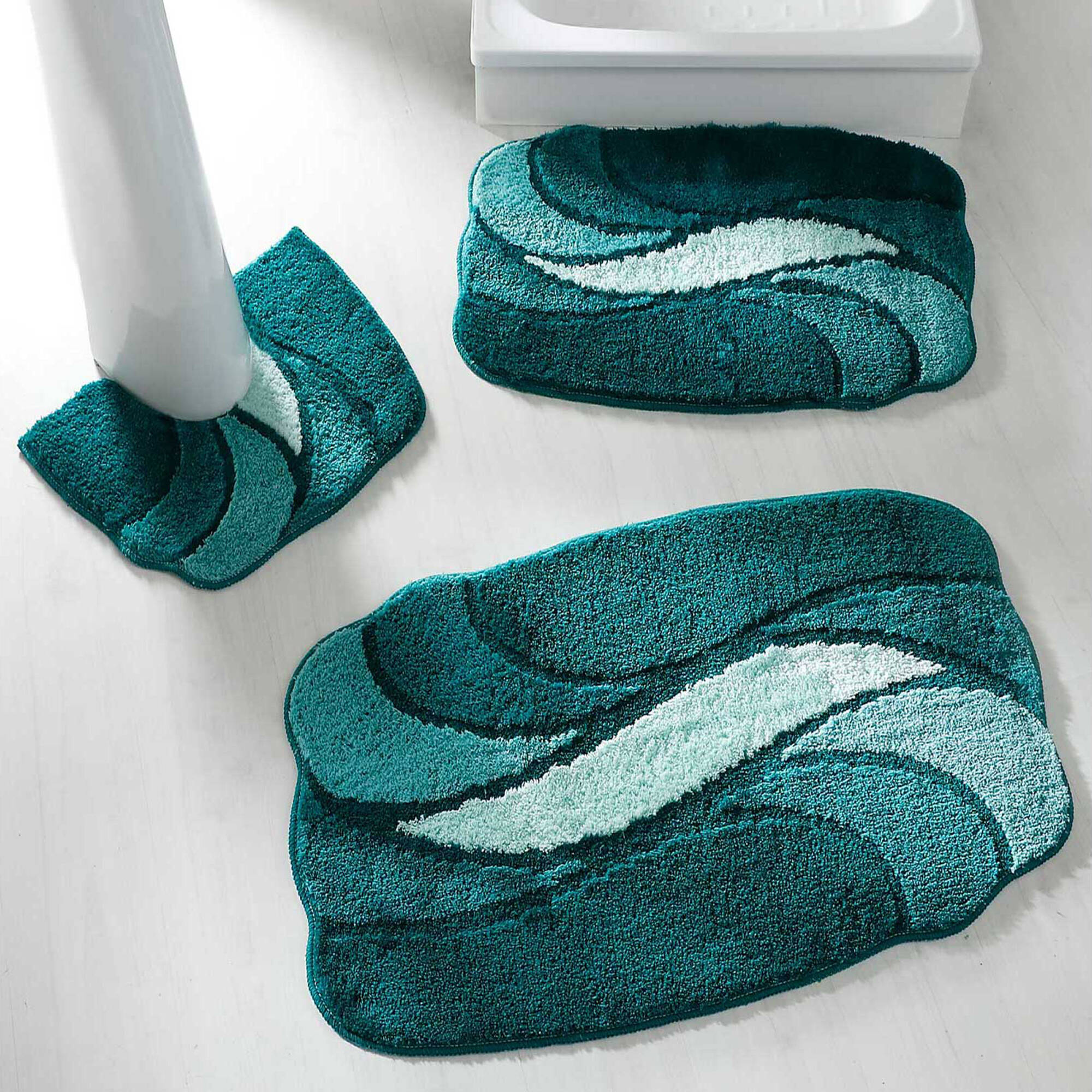Tapis de bain pétales
