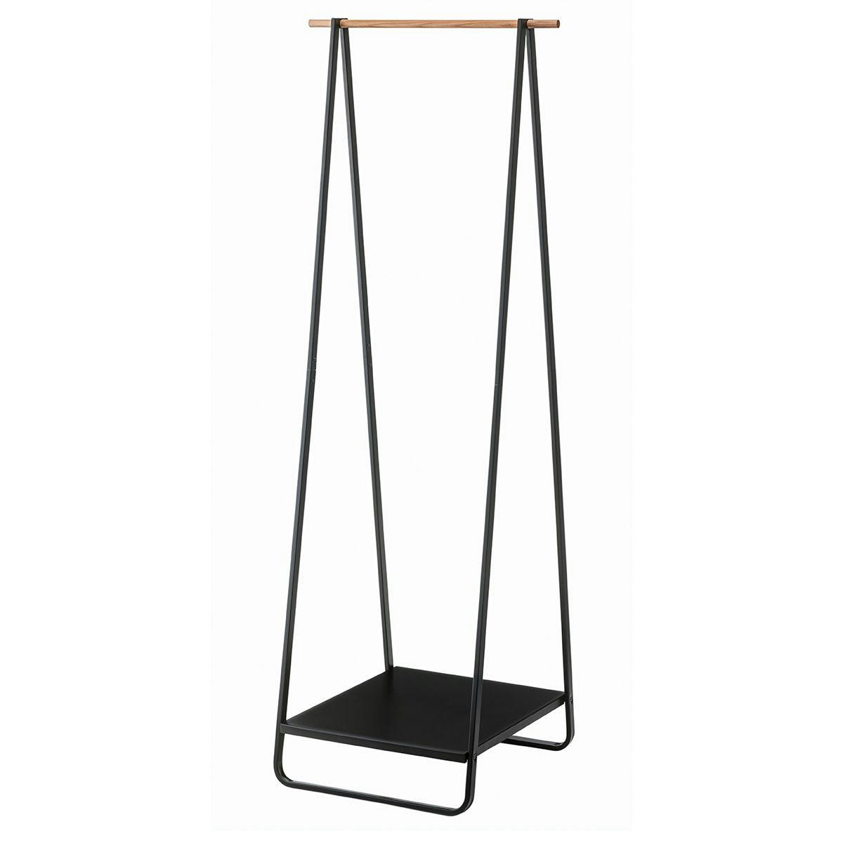 - Portant en métal et bois 1 étagère