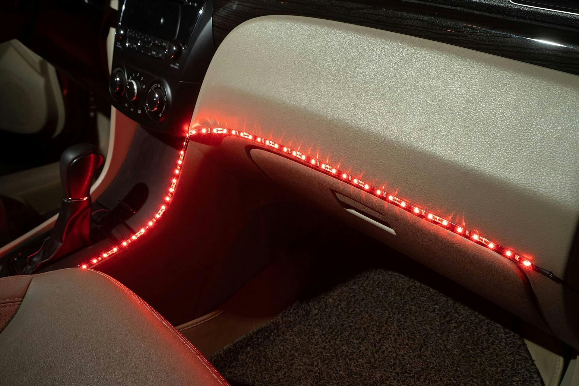 Stallion Flex LED Strip Light, Red, 36-in