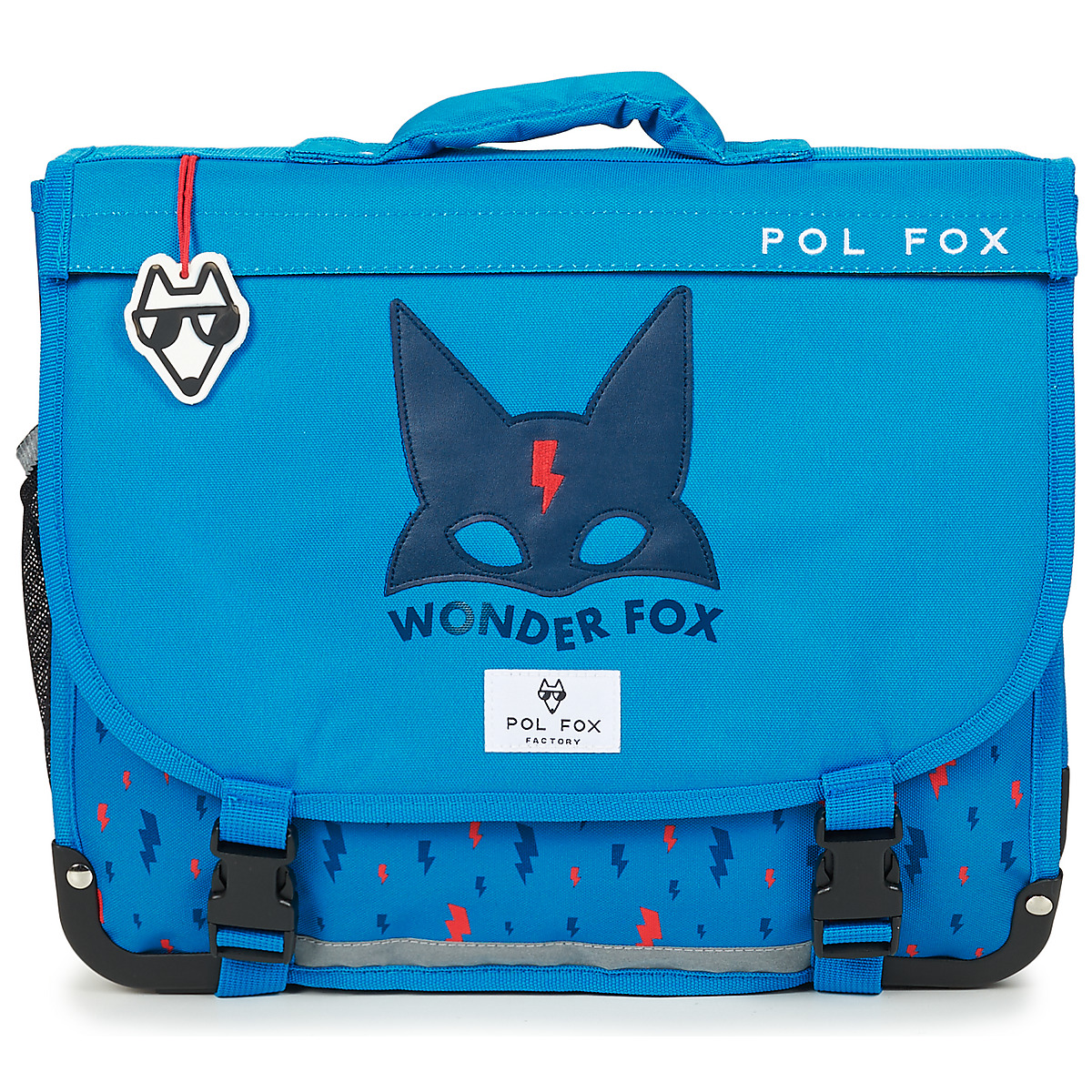 Pol Fox - CARTABLE WONDER FOX BLUE 38 CM - Blue
