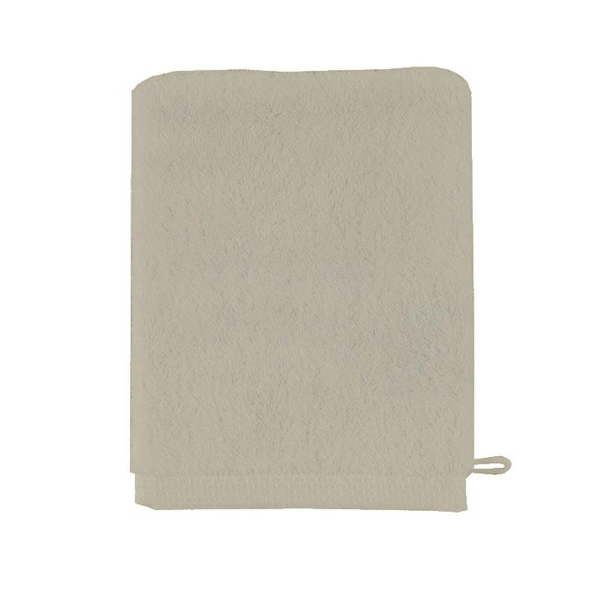 AQUA - Gant de toilette en coton seigle 16x21