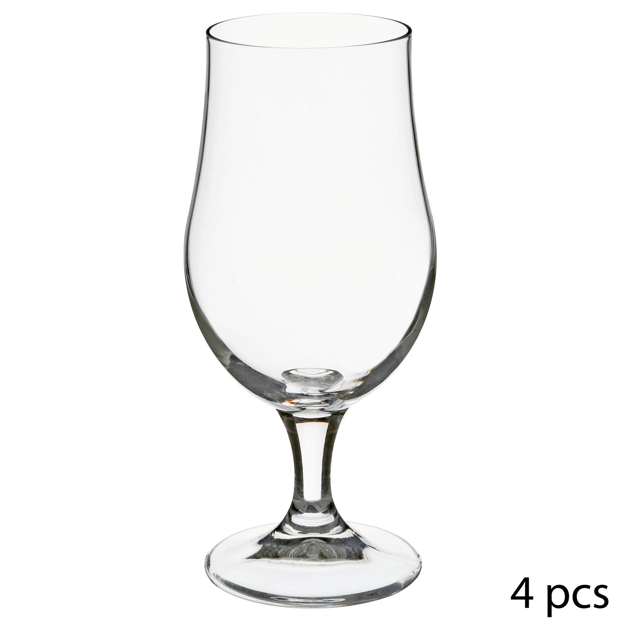 Pokale do piwa, kieliszki typu Tulip, 4 szt. 370 ml