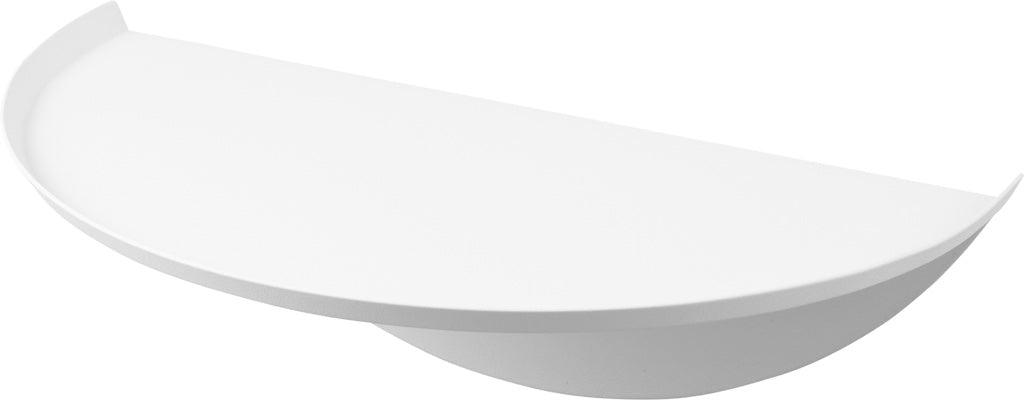 Yamazaki Wandplank Halfrond - Tower - Wit