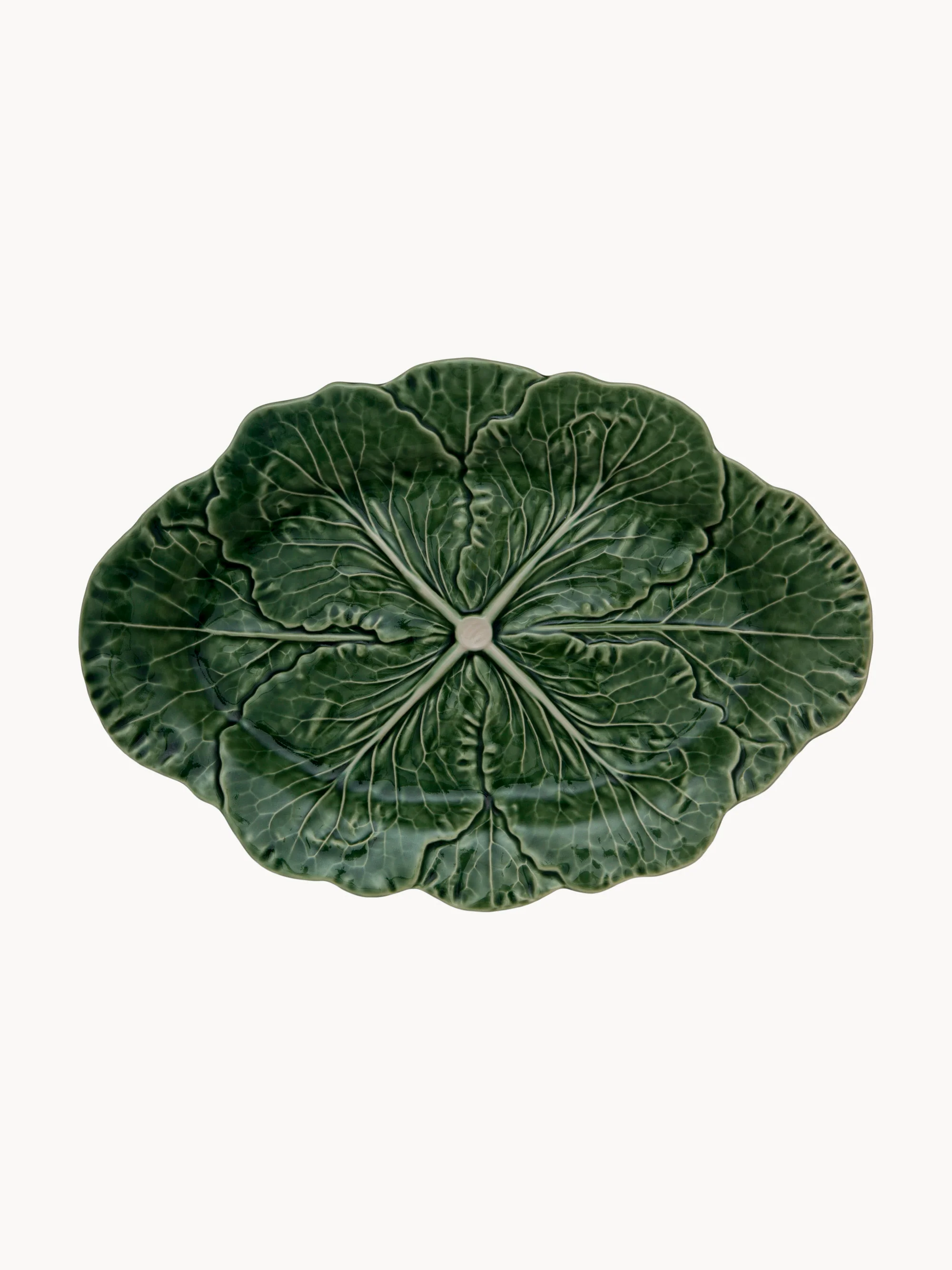 Ovale Servierplatten Cabbage, 2er-Set