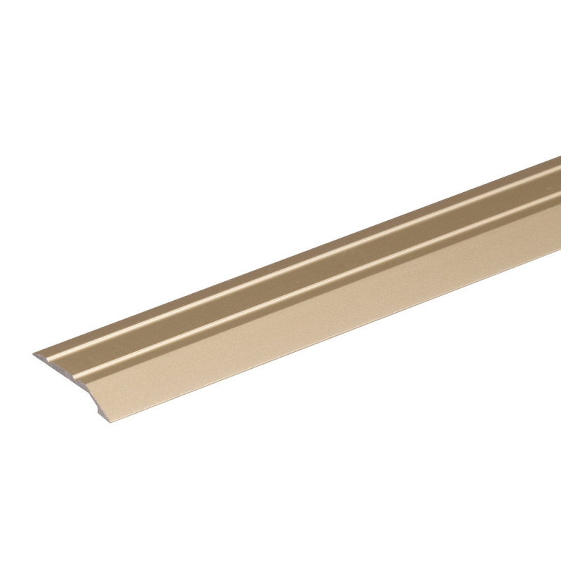 Barre de seuil autoadhésive en aluminium sable 39 x 8 mm 0,9 m ALBERTS