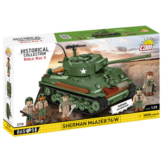 COBI Sherman M4A2E8 76W Set 1:35