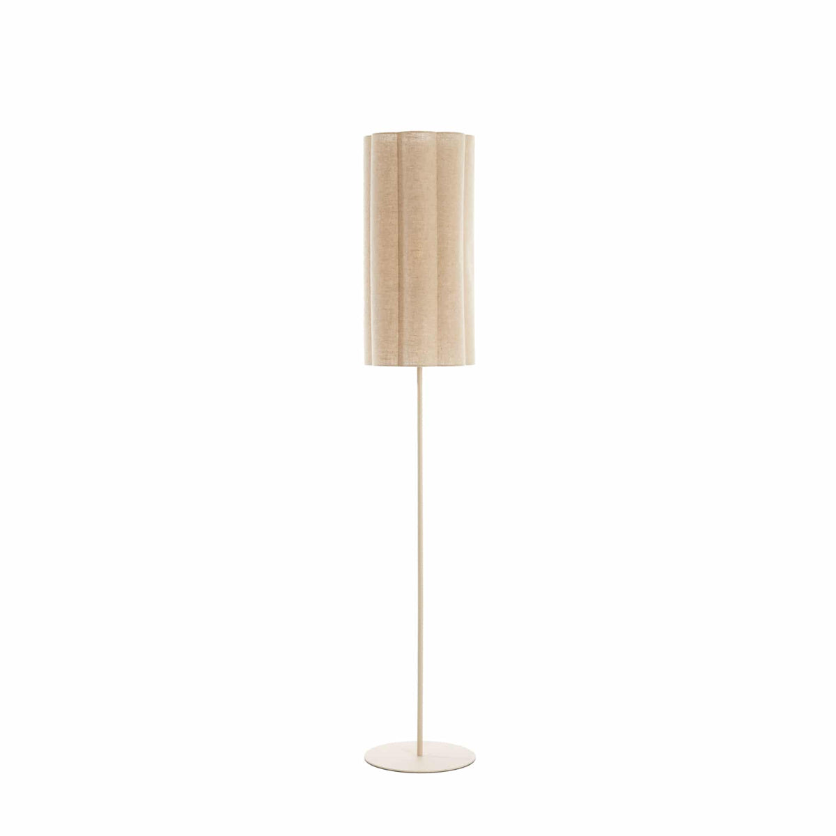 vtwonen vloerlamp FRINGE - naturel - Ø30cm