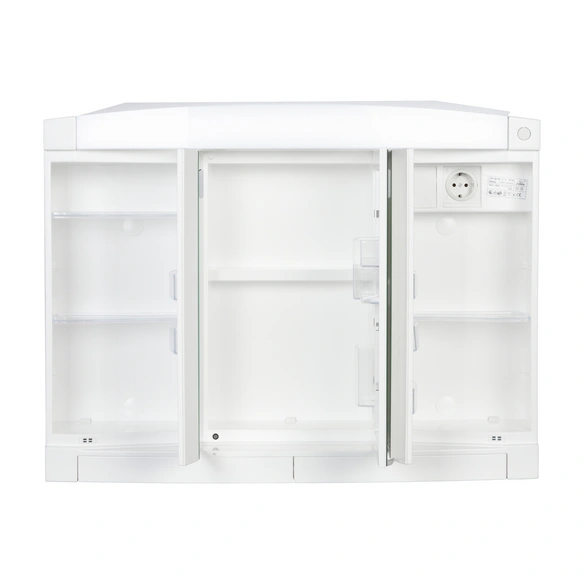 Spiegelschrank »Swing«, 3-türig, BxH: 76 x 58 cm, beleuchtet