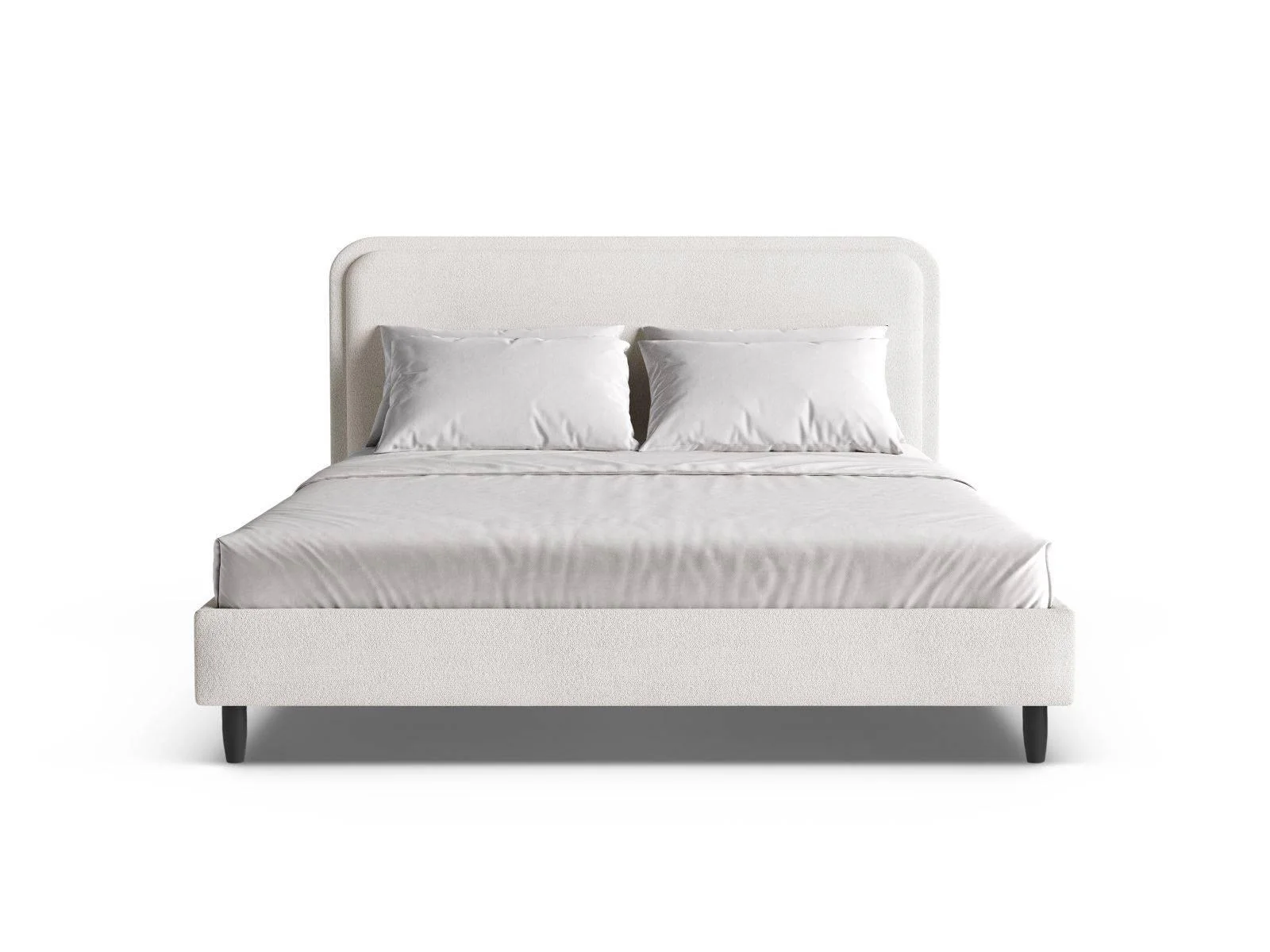 Bedframe Aveline bouclé 140 x 200