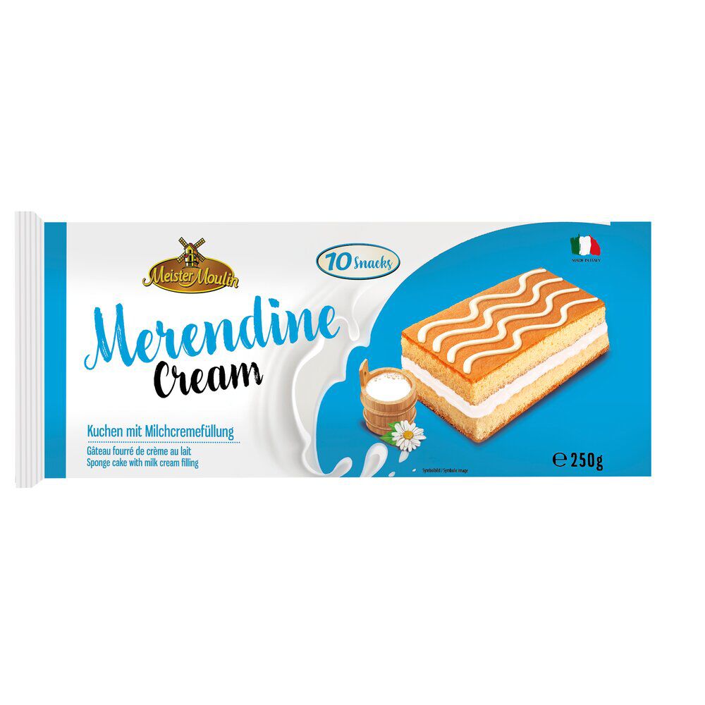 Gâteaux fourrés au lait 250gr