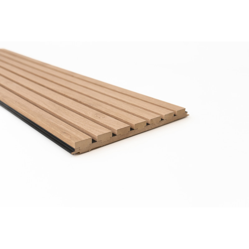 Lambris revêtu Latt Black Pepper Oak 30 x 277 x 2 cm 2 pièces MAESTRO