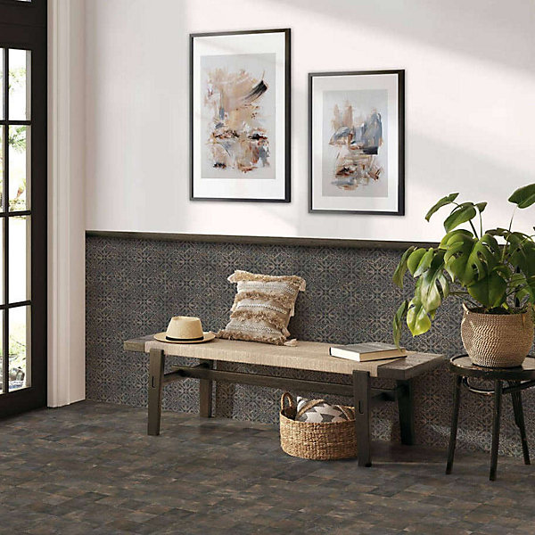 Carrelage VERDI 11.5x11.5 cm effet carreaux ciment