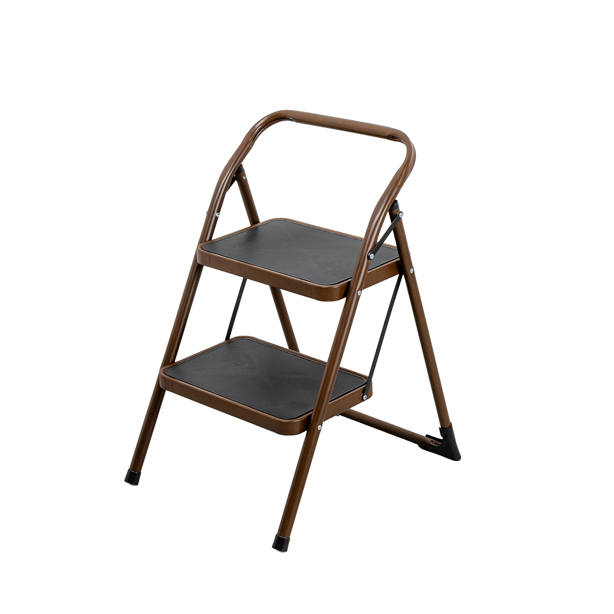 Escadote com 2 degraus em metal 96cm