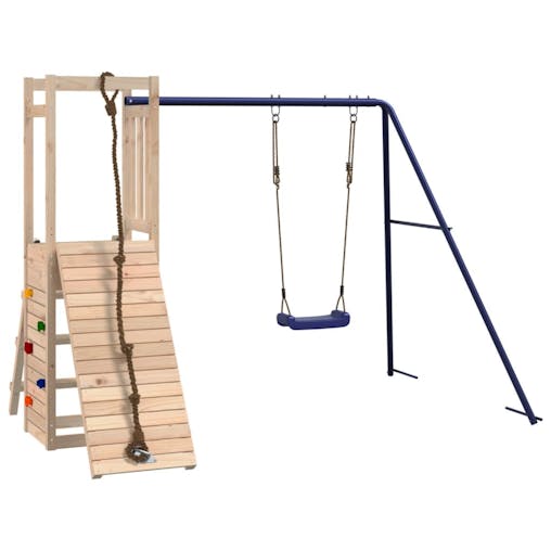 NNEVL Outdoor Playset Solid Wood Pine
