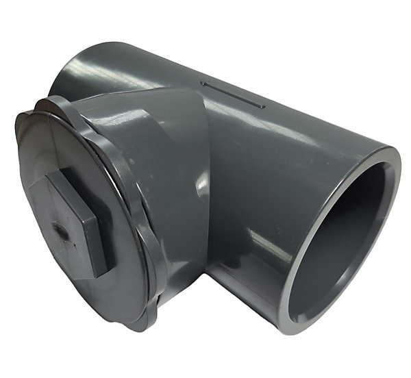 Clapet anti-retour à battant 50 PVC pression