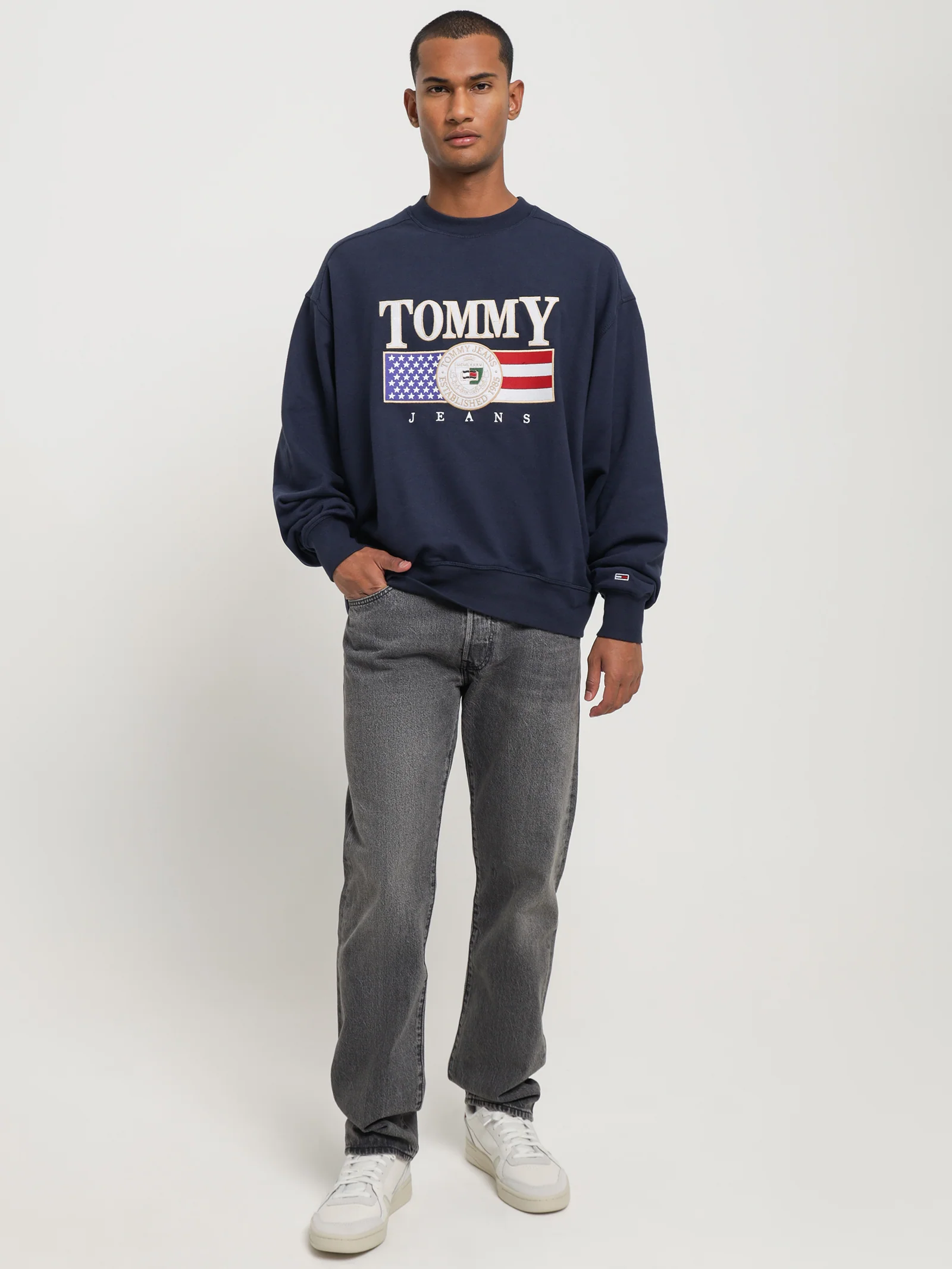 Sueded Comfort Fit Sweatshirt