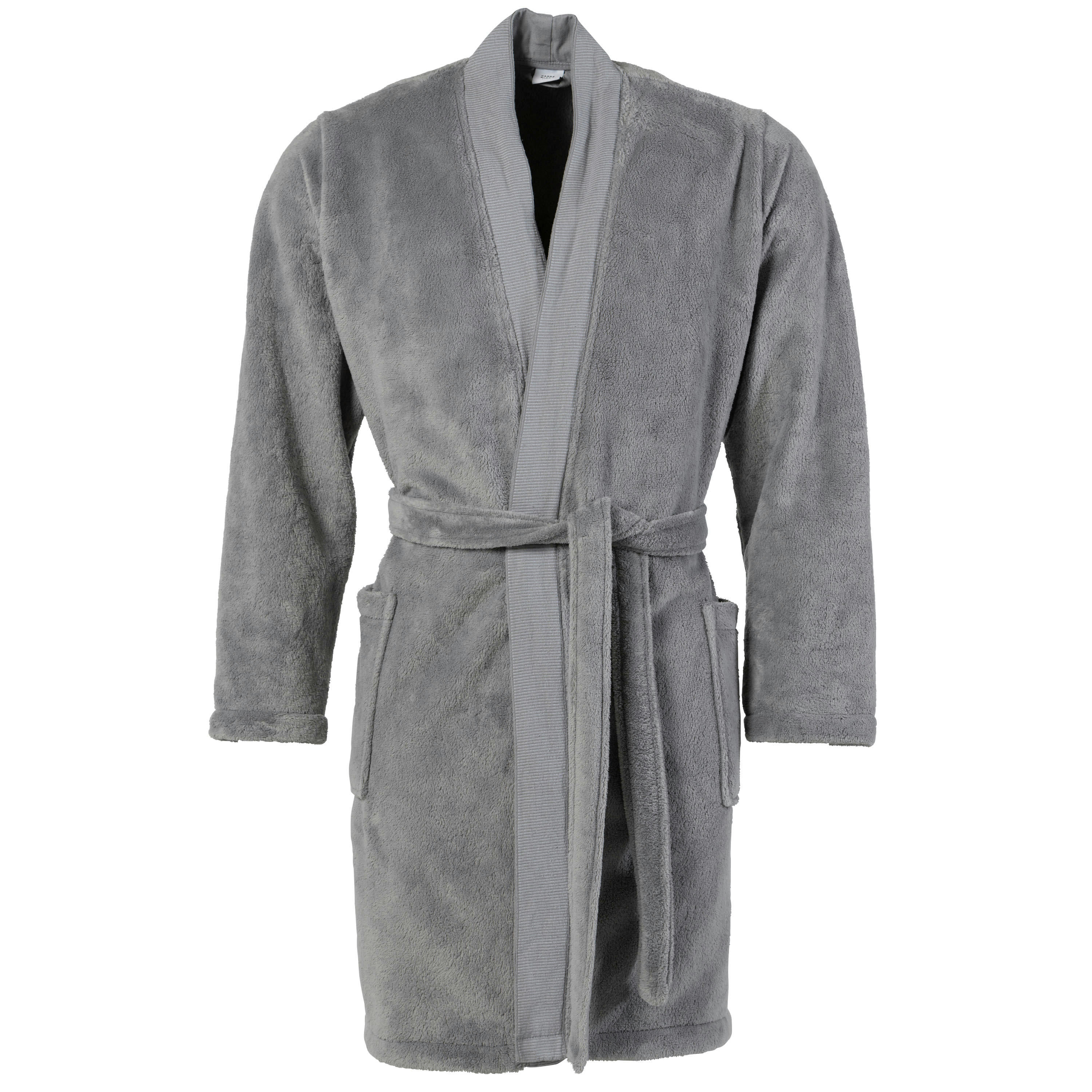 GRIZZLI - Veste homme polaire col kimono gris