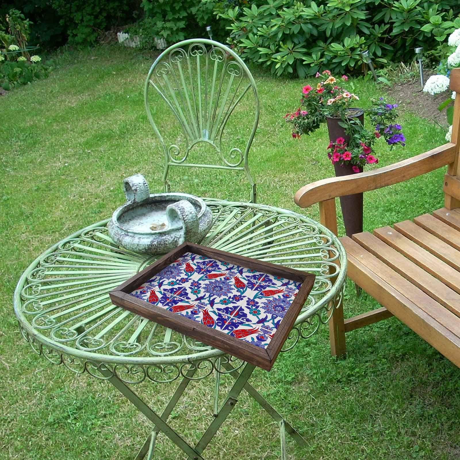 Dienblad Delfst Blauw