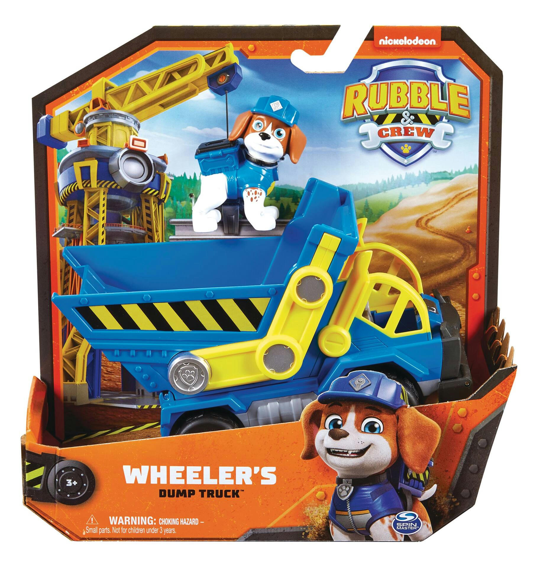 Rubble & Crew Core Vehicle Toy 4 piece Ast