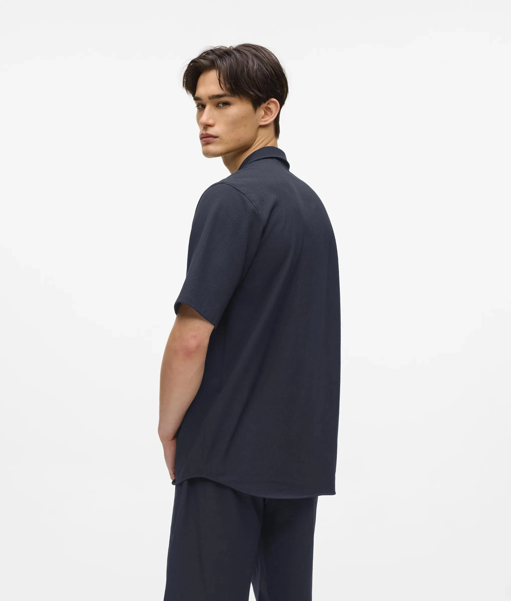 Chemise à manches courtes Monogram