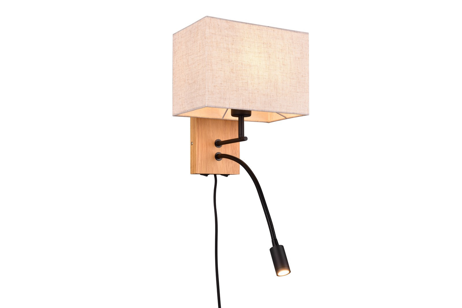 Kinkiet beżowy NILAM 2xE27x40W wym:30x25x25cm IP20 Trio