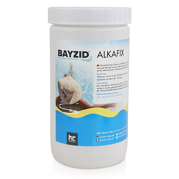 1 kg BAYZID Alkafix pour augmenter l'alcalinité (TA)x2