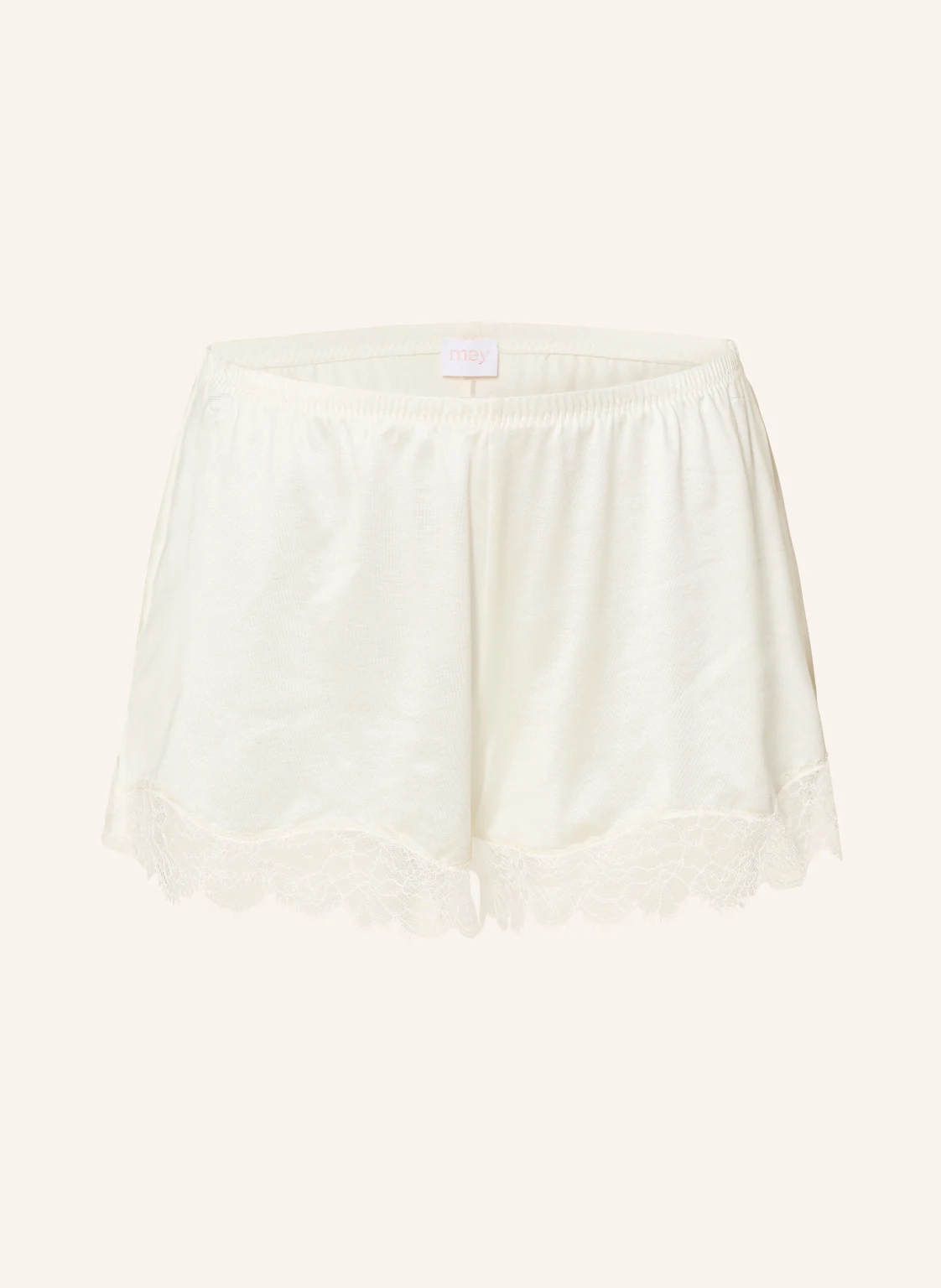 mey Schlafshorts Serie PURE SHINE LACE