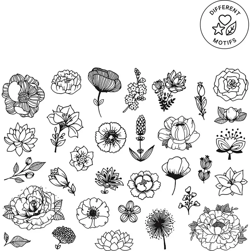Bastelset Flowers