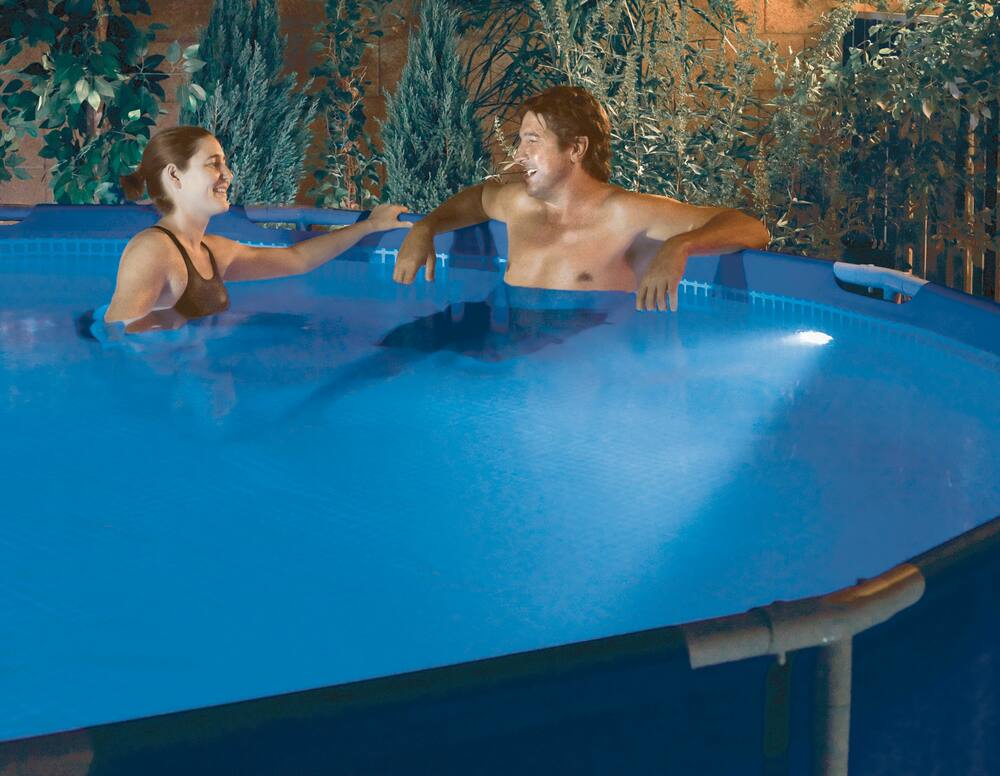 GAME Waterproof Submersible LED Pool Wall Light with Remote