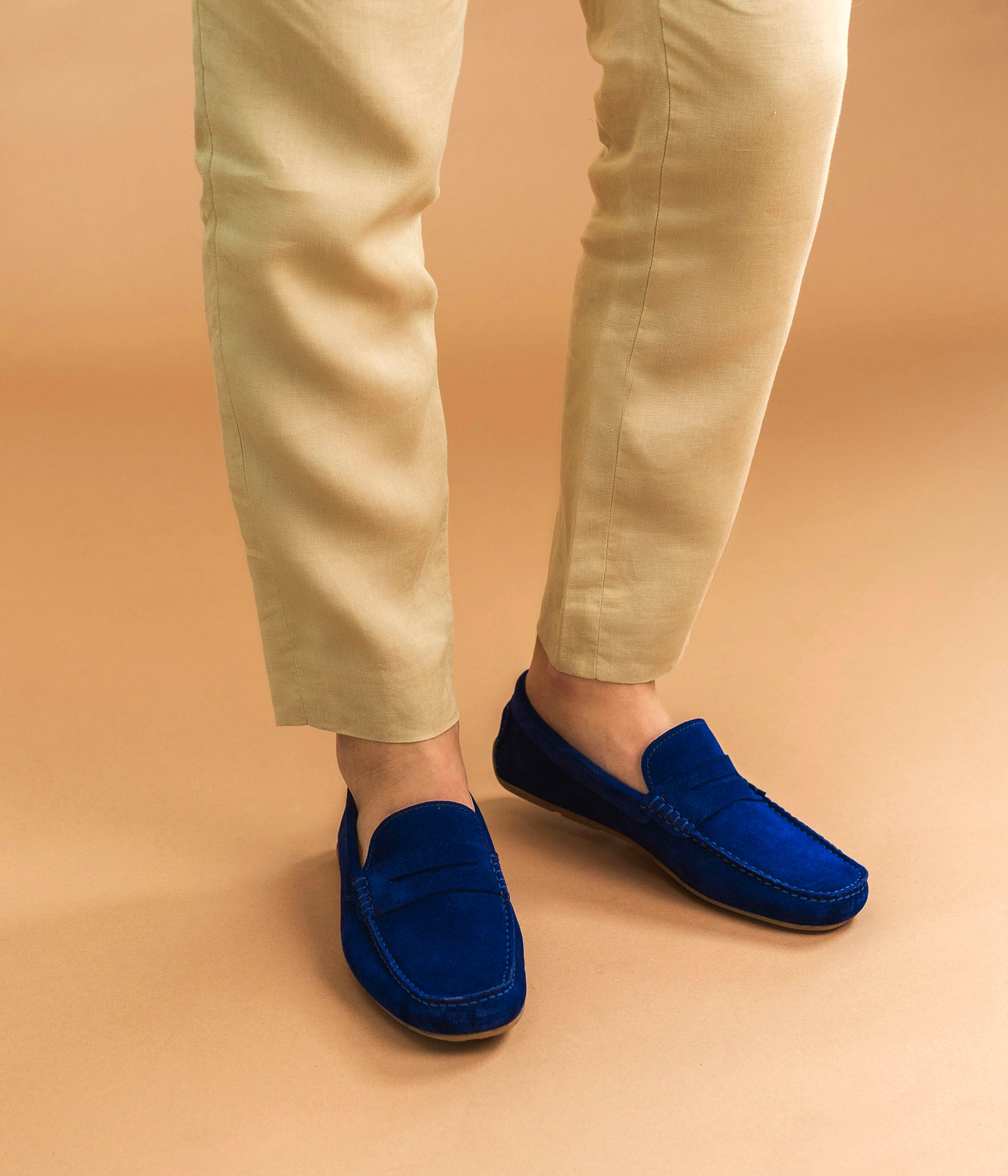 Mocassin Aristide bleu