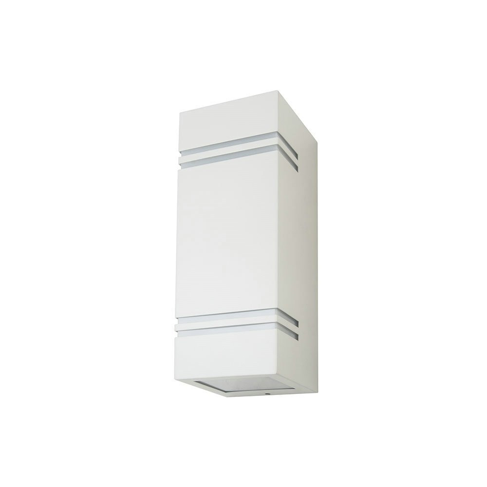 Kinkiet biały 7662 1xGU10x35W wym:8,7x8,5x25cm IP44 V-TAC
