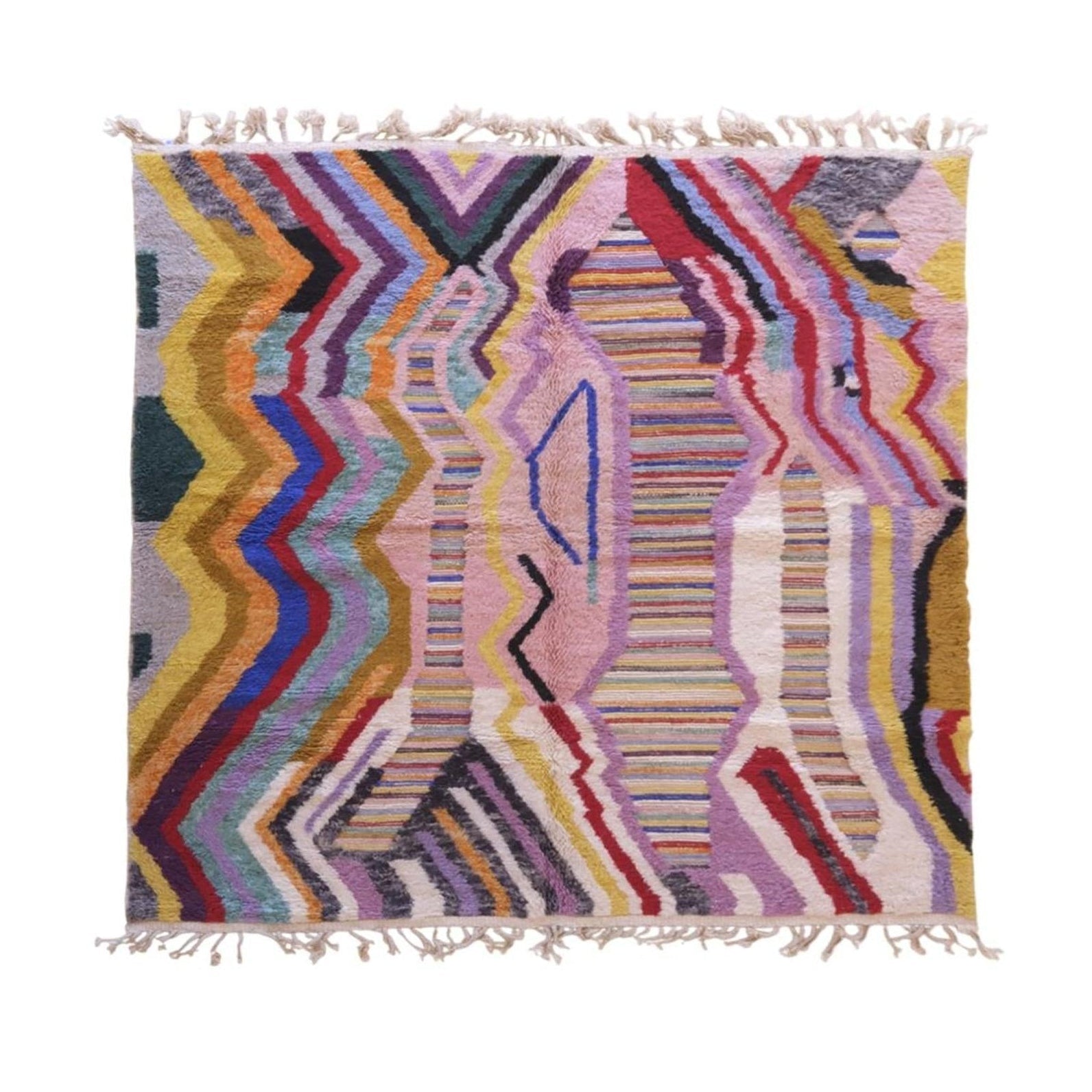 AFK Living vloerkleed Berber - handgemaakt - Wol - 160 cm x 230 cm