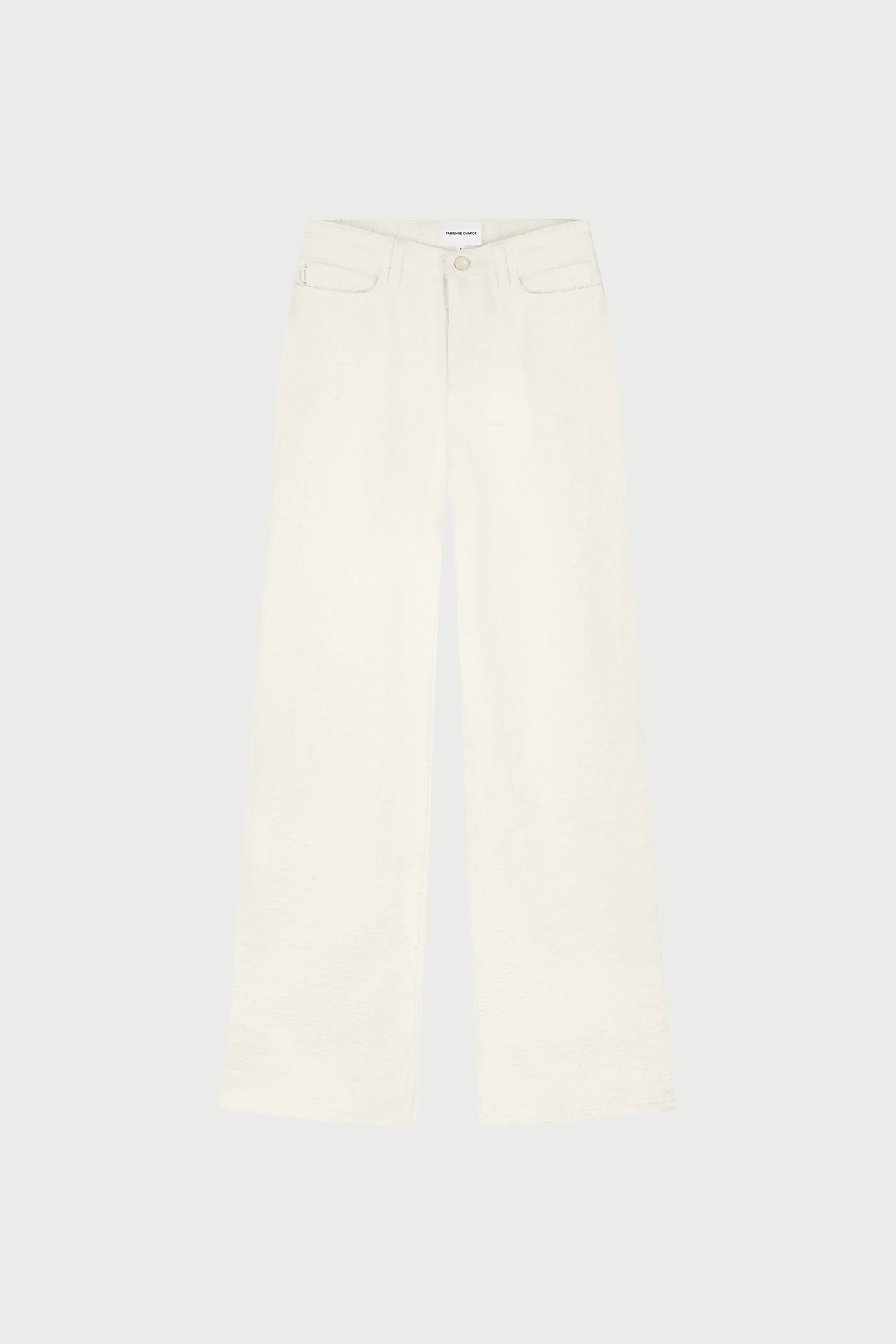 Zoe Boyfriend Jeans | Cream White