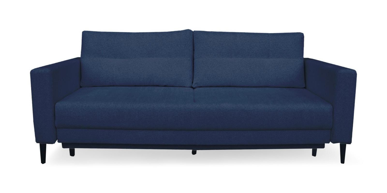 Sofa lara z funkcją spania granatowa tkanina element 13