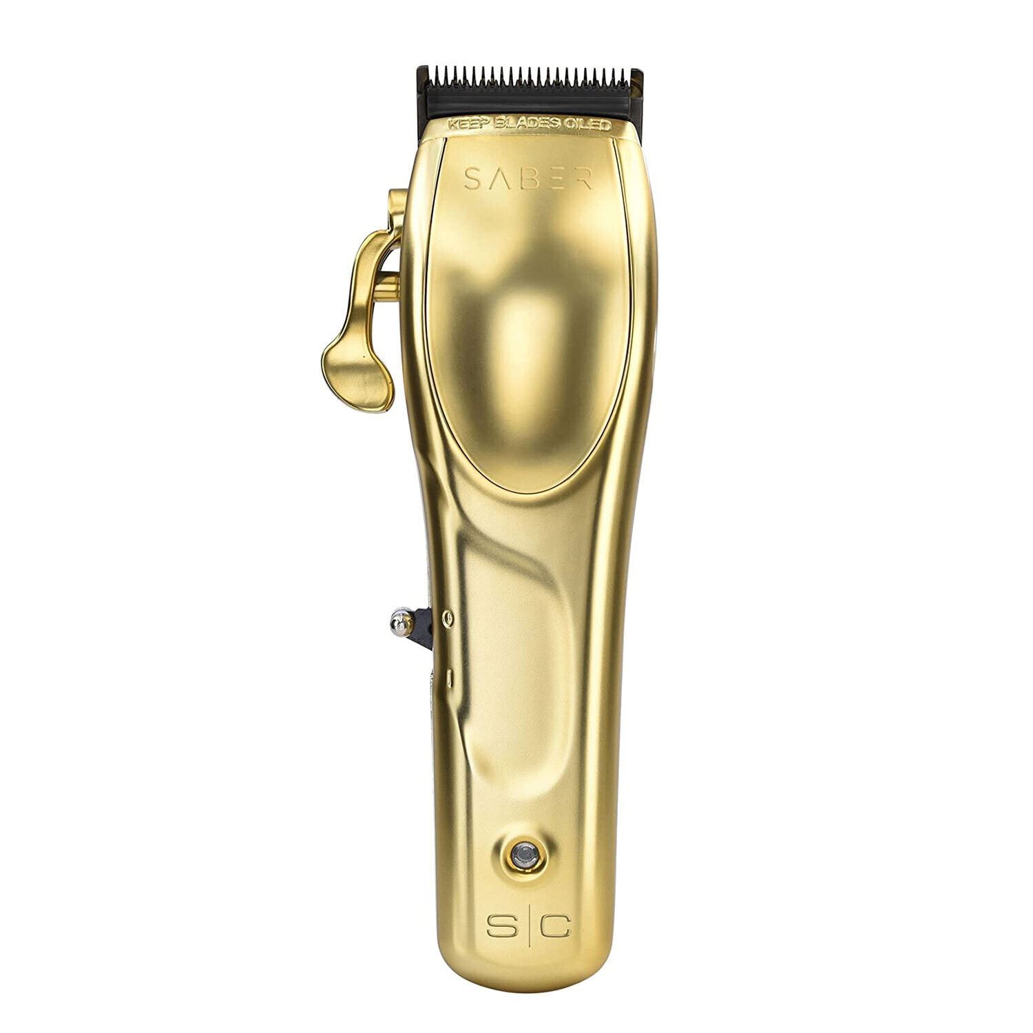 StyleCraft Saber Digital Brushless Motor Metal Clipper - Gold