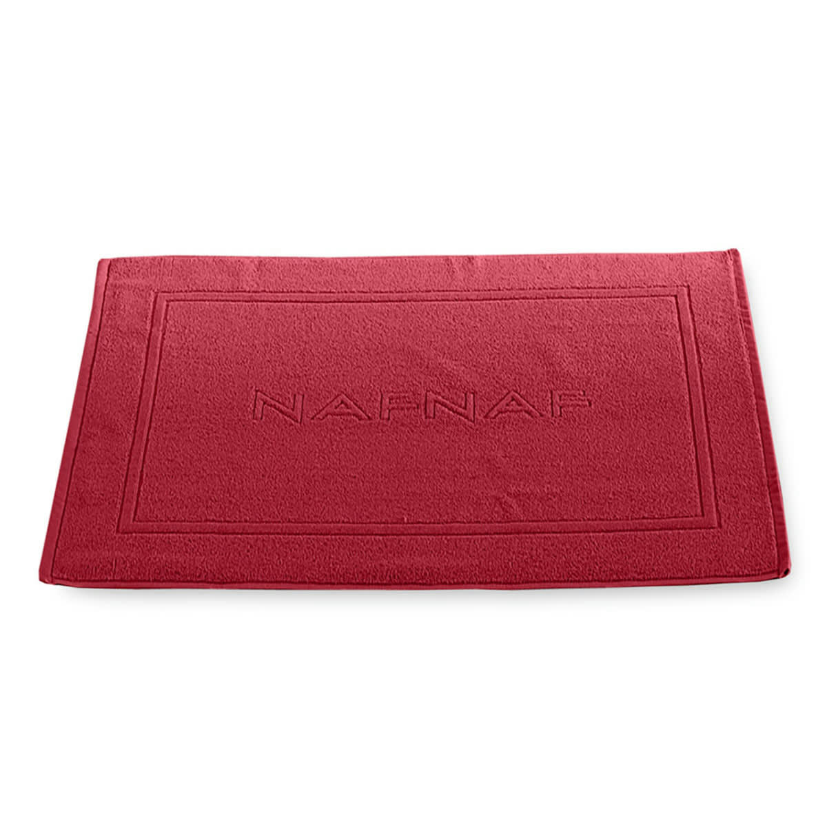 CASUAL TAPIS DE BAIN - Tapis de bain 750gr/m2 en coton bordeaux 50x80