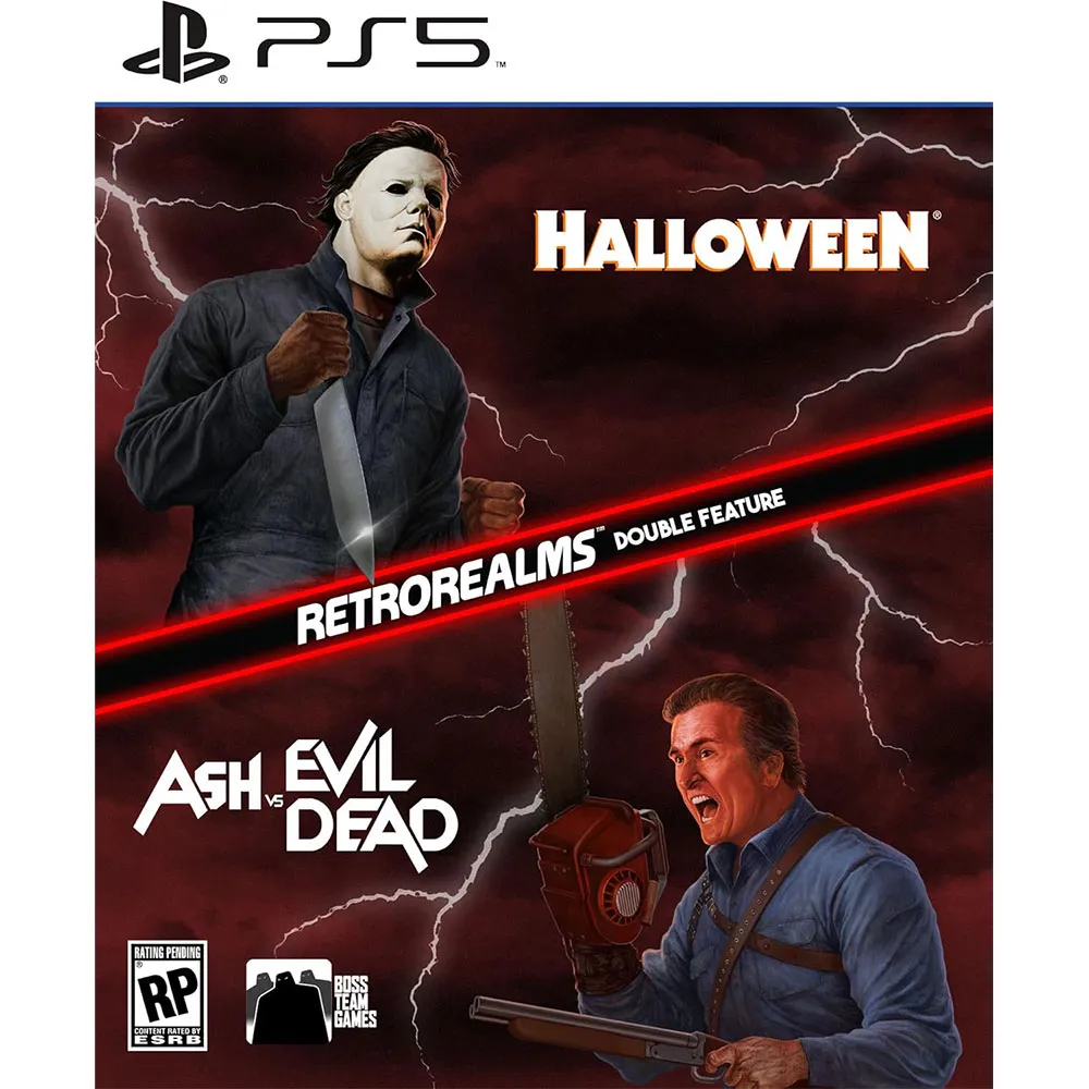 Playstation PS5 Halloween And Ash Vs Evil Dead Retrorealms Double Feature