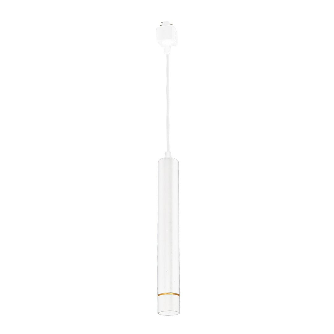 Lampa wisząca TRACK biało-złota LED 1x3W Neutralna biel 240lm Milagro