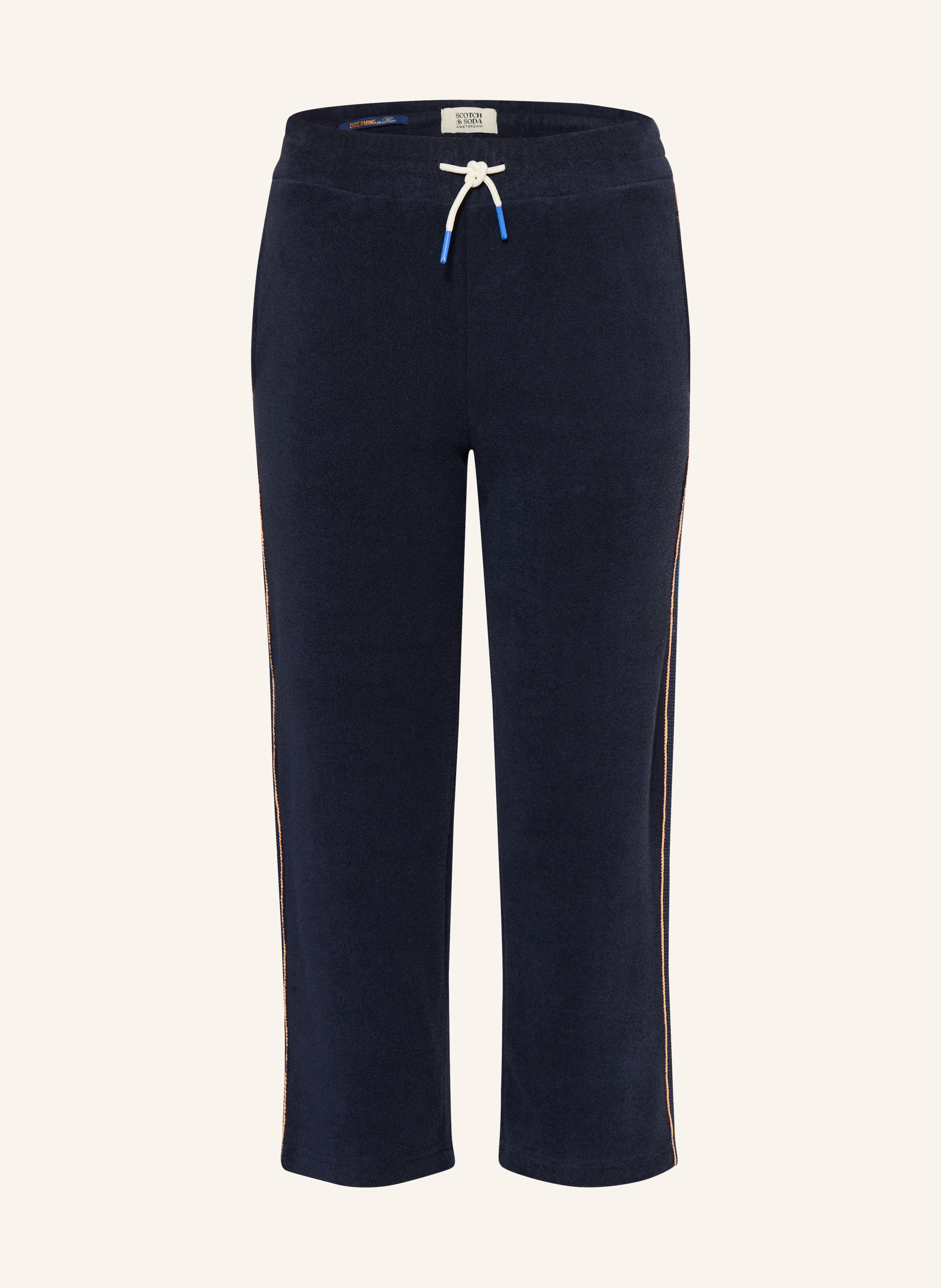 SCOTCH & SODA Frotteehose mit Galonstreifen