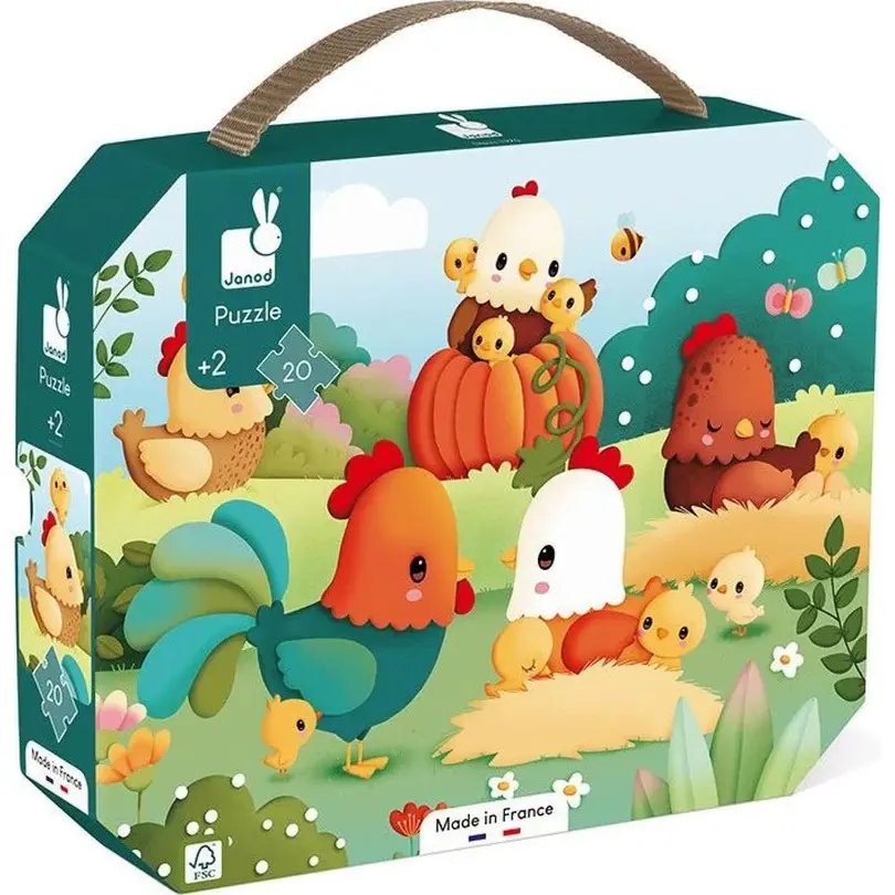 Puzzle 20-teilig Bauernhof