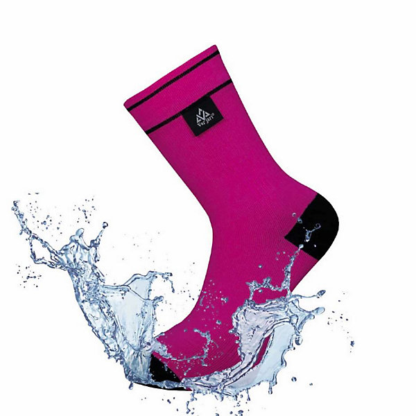 Chaussette Imperméable-Trail Dry Rose