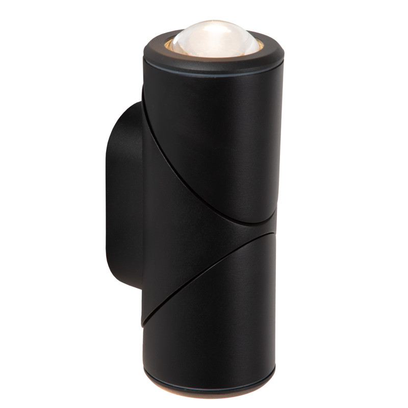Applique extérieure LED Erin noire 2 x 5 W LUCIDE