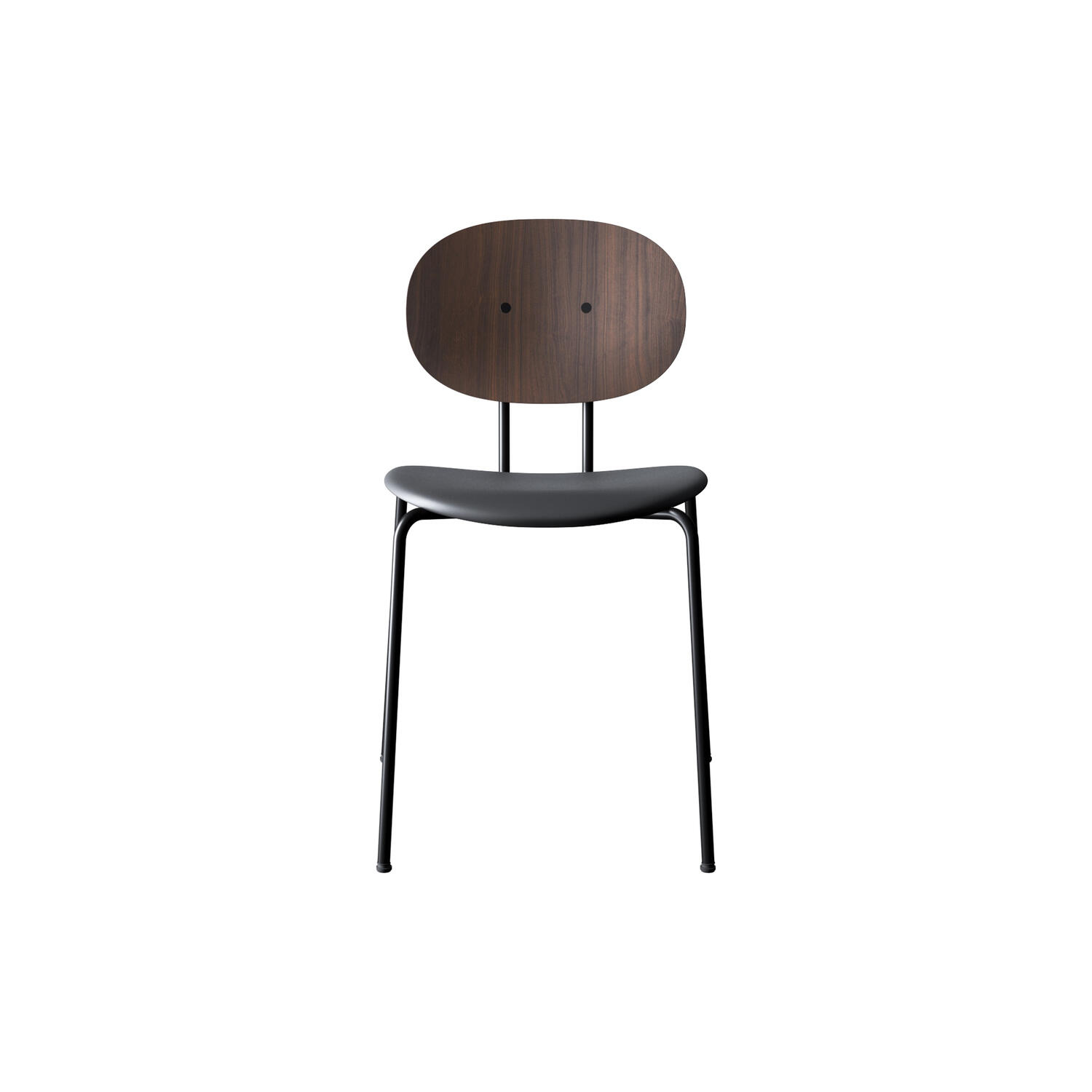 PIET HEIN Chair, oiled walnut/Solid Black 509
