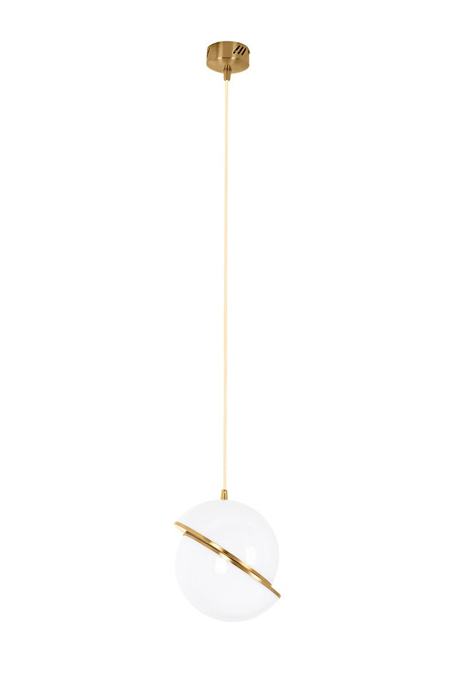 MOOSEE lampa wisząca GLOBE 20 złota
