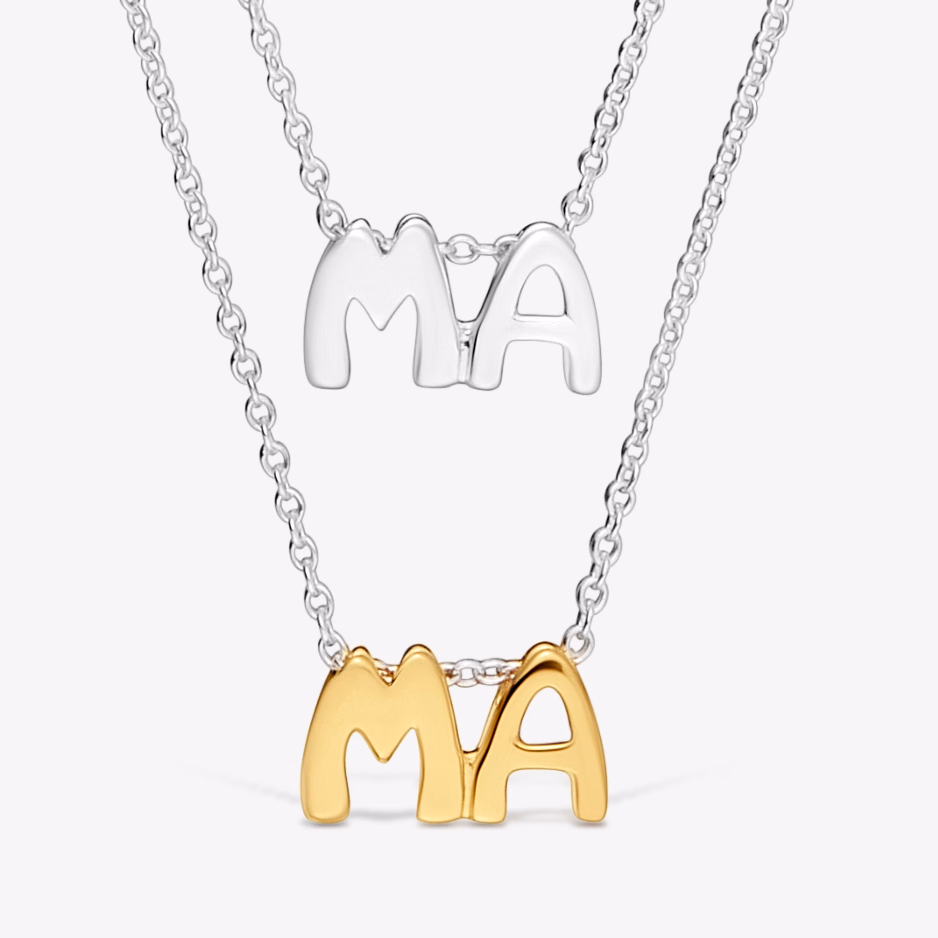 Collar doble bicolor y motivos TOUS Mama