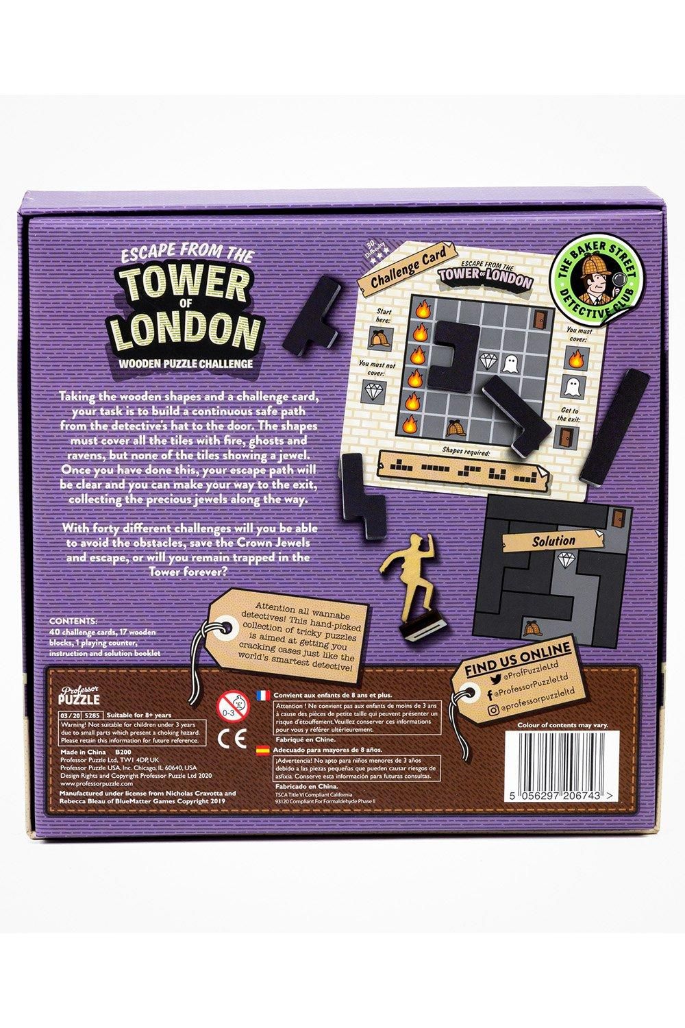 Professor Puzzle Ltd Escape from the Tower of London Puzzle Game