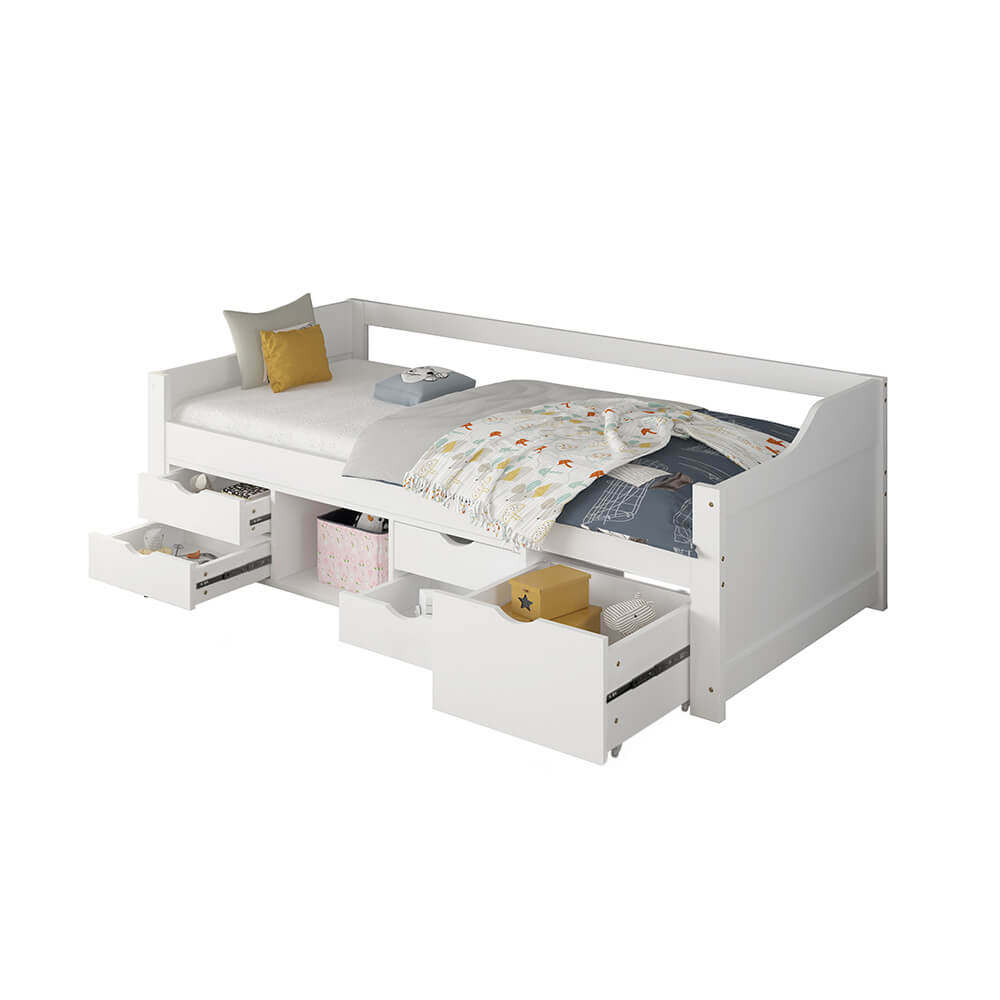 HOME DELUXE COSMOS kinderbed met laden en matras