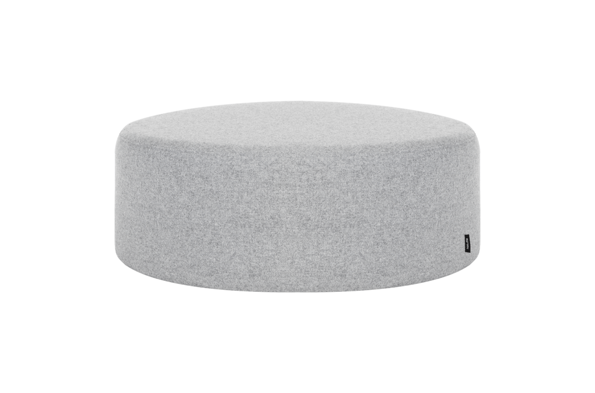 noo.ma FOLK Poef - Universal Grey Wool