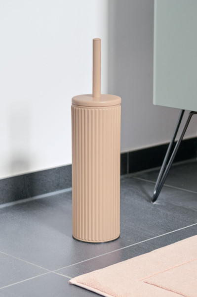 Szczotka do wc z metalowym pojemnikiem BRASS TONE, Ø 9,7 cm